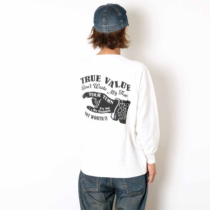 BARNS - G.O.A.T Slub Sweatshirt - TRUE VALUE - BR-25414