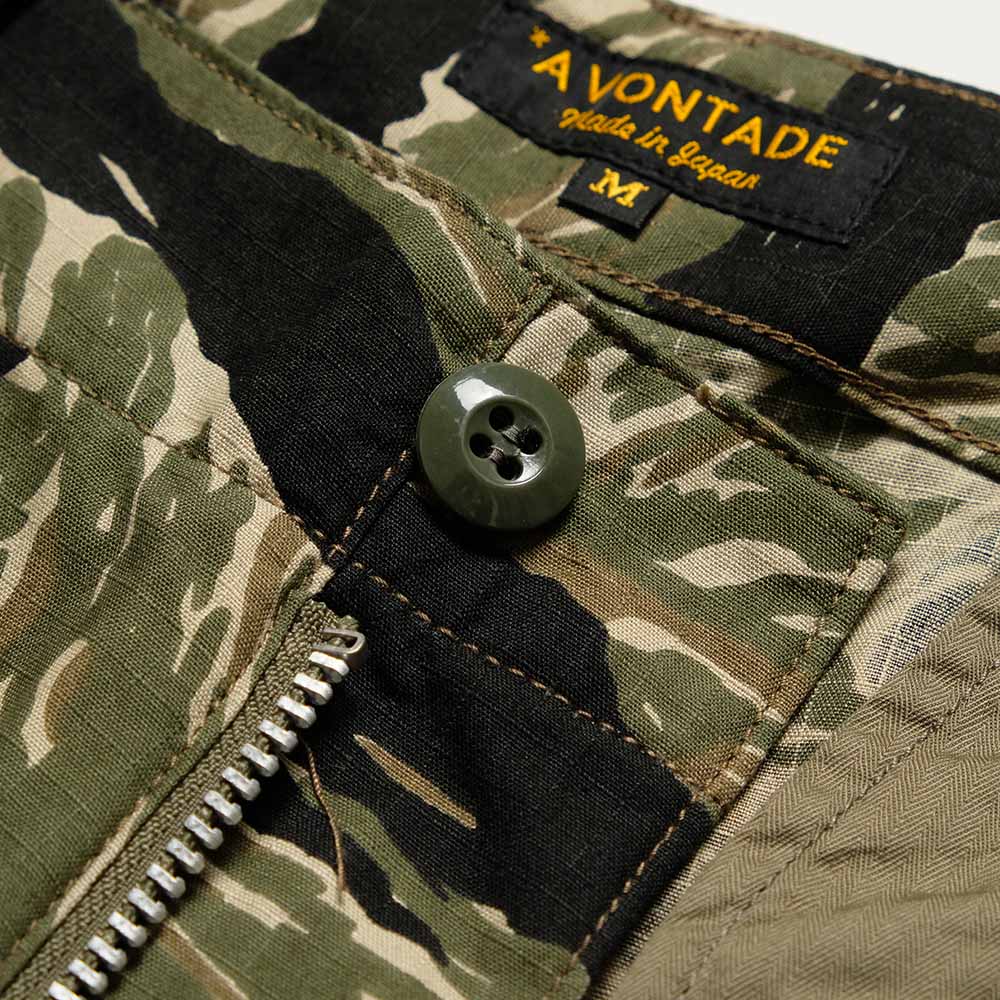 A VONTADE - HINOYA EXCLUSIVE - Fatigue Trousers ver.2 - TIGER CAMO - VTD-0485-PTH