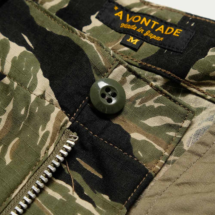 A VONTADE - HINOYA EXCLUSIVE - Fatigue Trousers ver.2 - TIGER CAMO - VTD-0485-PTH