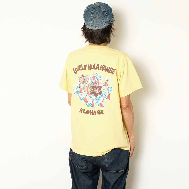 SUN SURF - S/S T-SHIRT - LOVELY HULA HANDS - SS79712