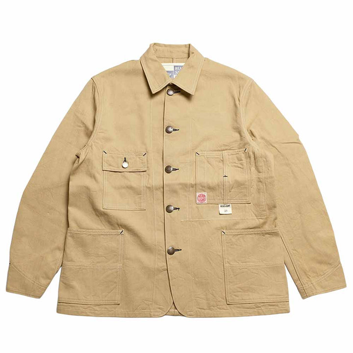 HEADLIGHT - 10oz. RANDOM HBT WORK COAT - HD15908