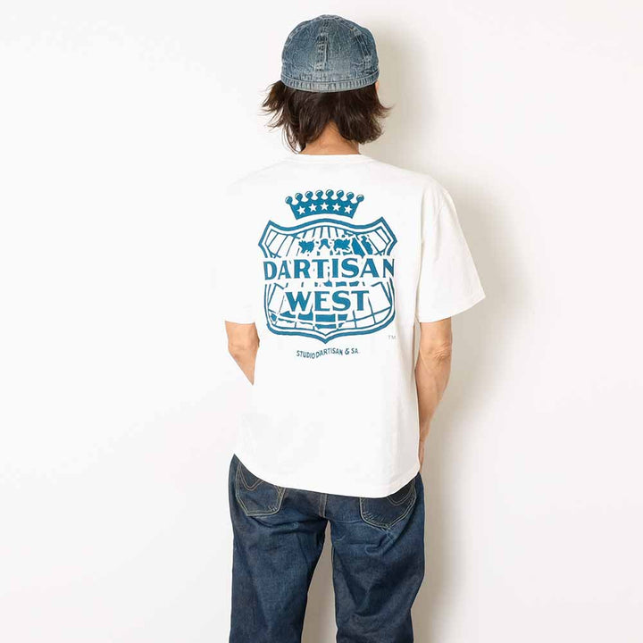 STUDIO D’ARTISAN - TSURI-AMI PRINT TEE - DARTISAN WEST - 8209A
