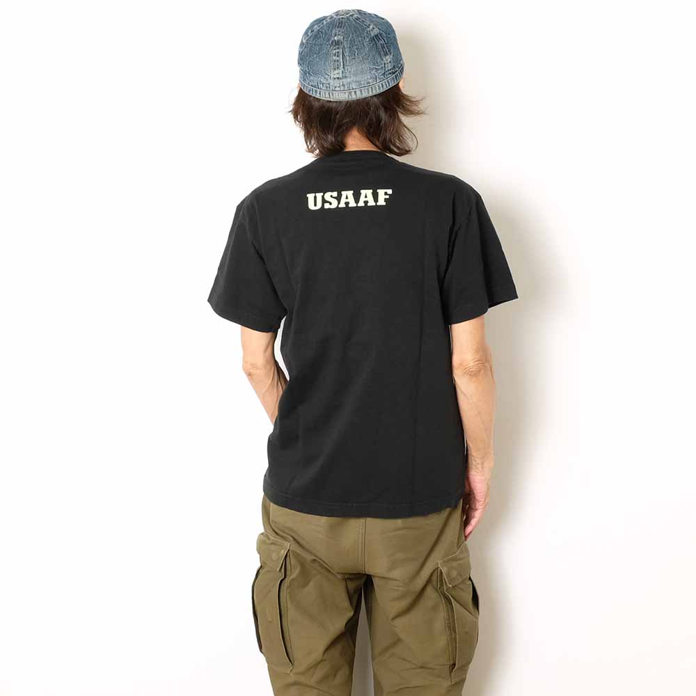 BUZZ RICKSON'S - S/S T-SHIRT - U.S. ARMY AIR FORCES - BR79701