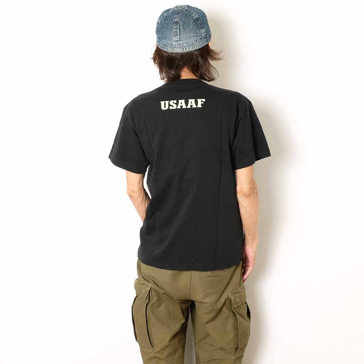 BUZZ RICKSON'S - S/S T-SHIRT - U.S. ARMY AIR FORCES - BR79701