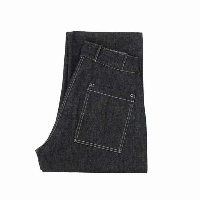 WAREHOUSE - 1930'S WPA DOUBLE KNEE DENIM TROUSERS - 1239-25