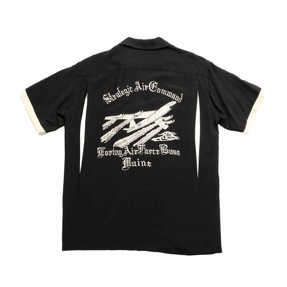 BUZZ RICKSON'S - BOWLING SHIRT - STRATEGIC AIR COMMAND - BR39735