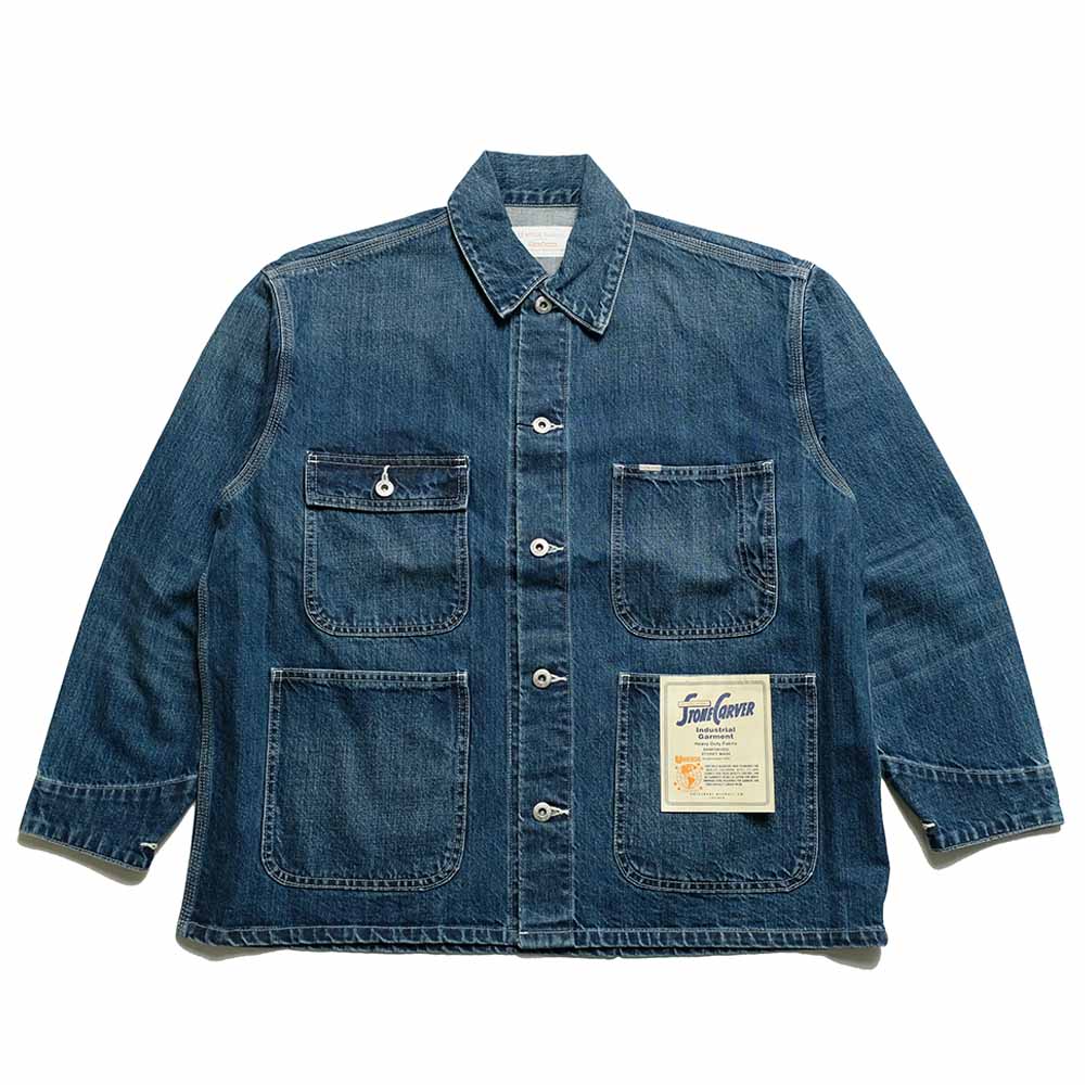 UNIVERSAL OVERALL - COVERALL - VINTAGE DARK WASH - HT2433400-A