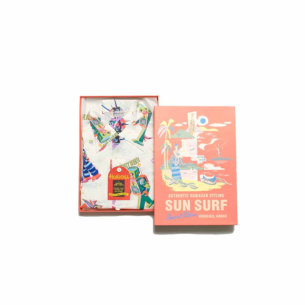 SUN SURF - HINOYA EXCLUSIVE SPECIAL EDITION - THE DAYS OF SPACE ROBOT - LONG SLEEVE - SS29555HY