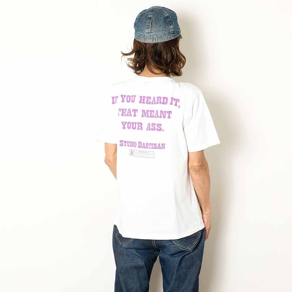 STUDIO D’ARTISAN - USA COTTON T-SHIRT - D'ARTISAN PARODY - 8211A