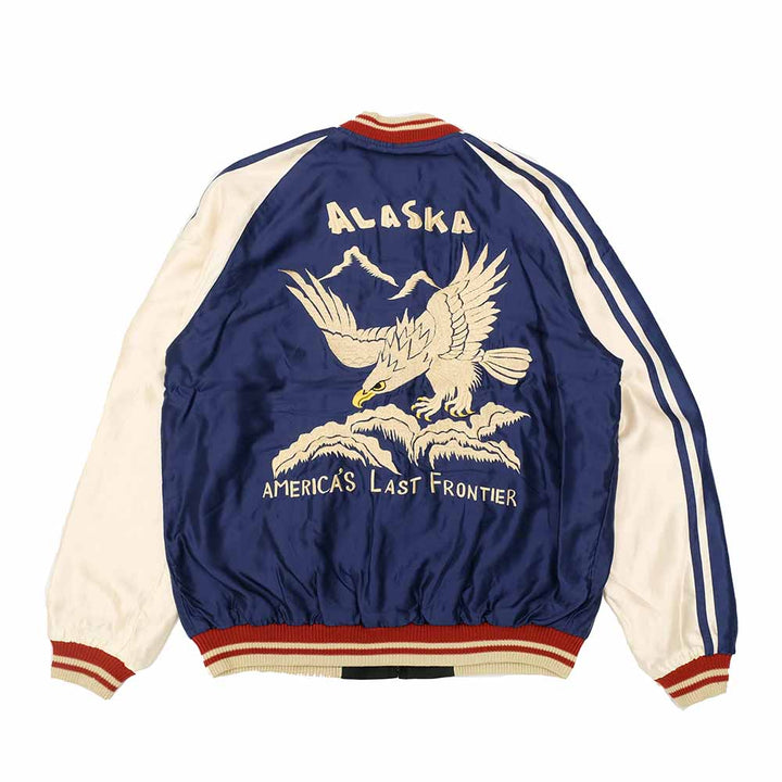 TAILOR TOYO - Acetate Souvenir Jacket - ALASKAN EAGLE × DOG SLED - TT15790-128