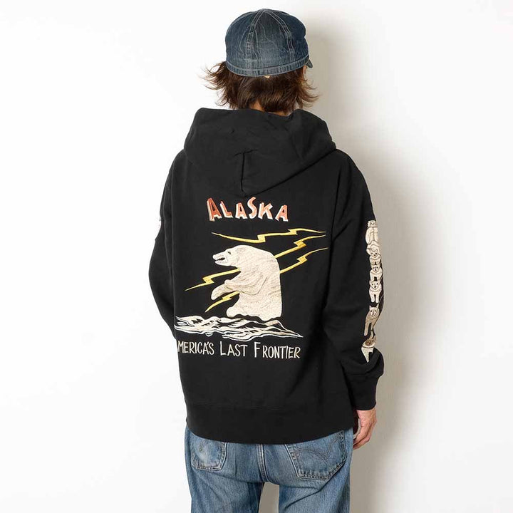 TAILOR TOYO - SUKA ZIP PARKA EMBROIDERED - ALASKA - TT69652