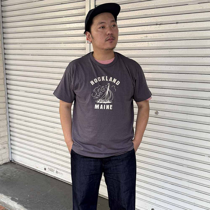 WAREHOUSE - 2ND HAND SERIES - Lot.4064 - S/S T-SHIRTS - ROCKLAND - 4064ROC-25