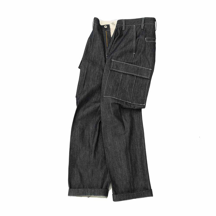 UNIVERSALOVERALL - DENIM CARGO PANTS - U2433652