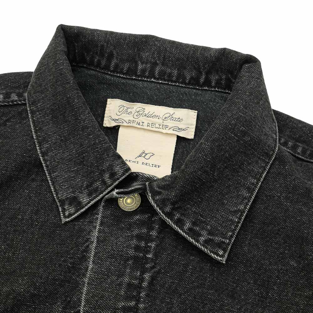 REMI RELIEF - DENIM 1st JK - BLACK - RN26349234