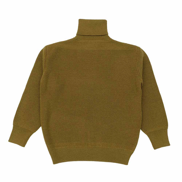 BUZZ RICKSON'S - SWEATERS, WOOL, TURTLE NECK, O.D. - BUZZ RICKSON KNITTING MILLS - BR90258