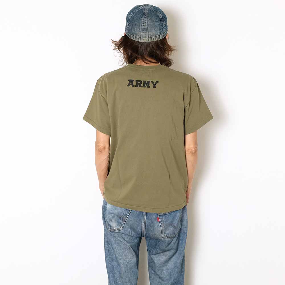 BUZZ RICKSON'S - POST EXCHANGE T-SHIRT - U.S. ARMY FORT BENNING - BR79751