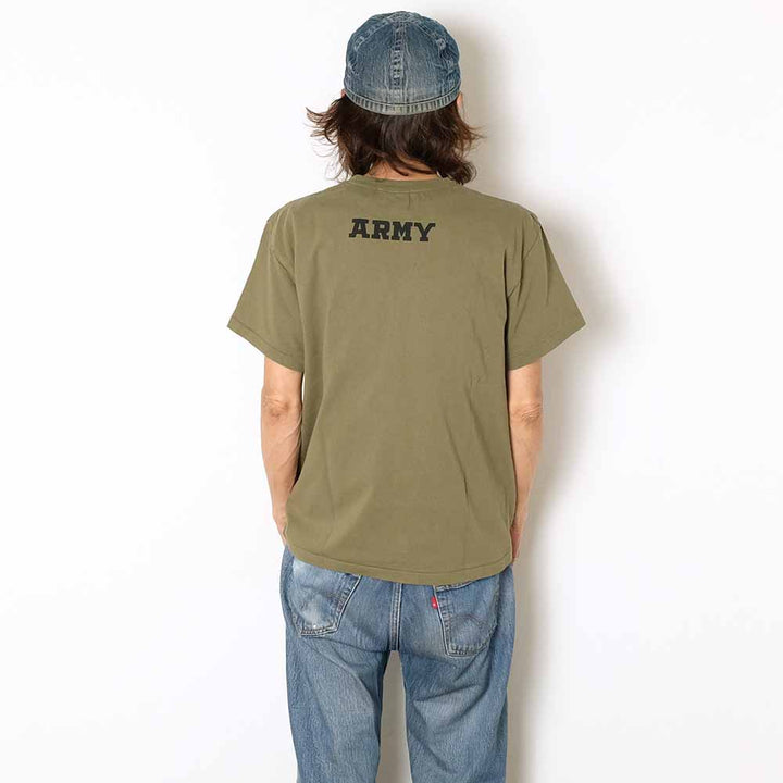 BUZZ RICKSON'S - POST EXCHANGE T-SHIRT - U.S. ARMY FORT BENNING - BR79751