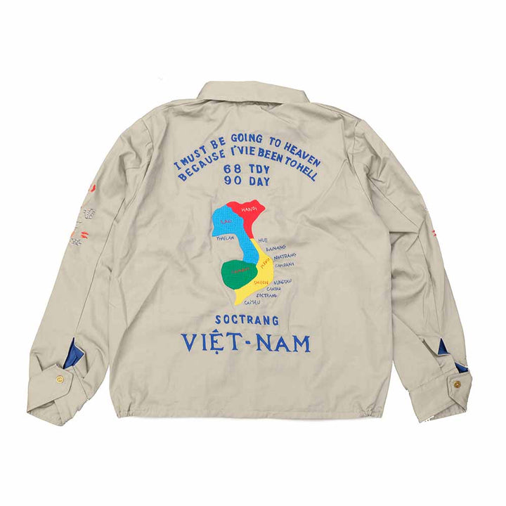 TAILOR TOYO - Cotton Vietnam Jacket - VIETNAM MAP - TT15546