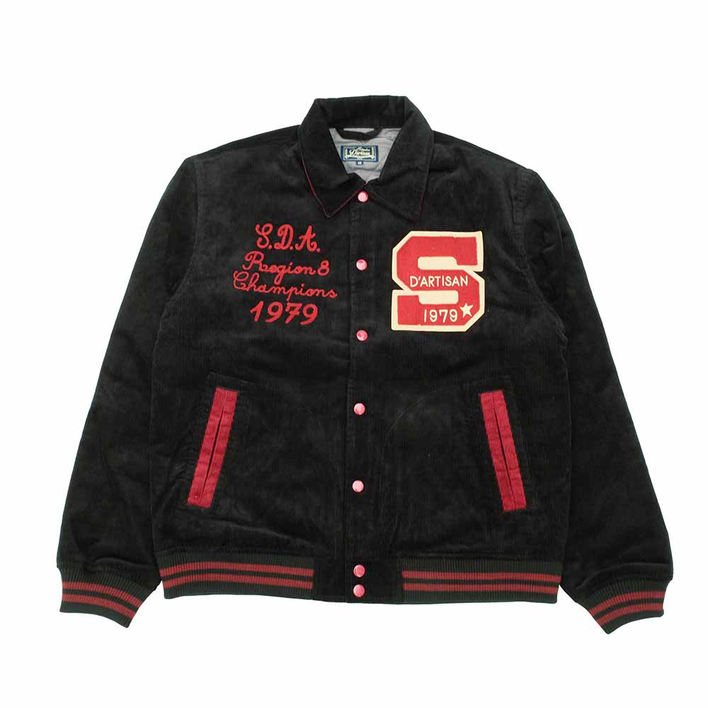 STUDIO D’ARTISAN - CORDUROY STADIUM JACKET - S.D.A. - 4626