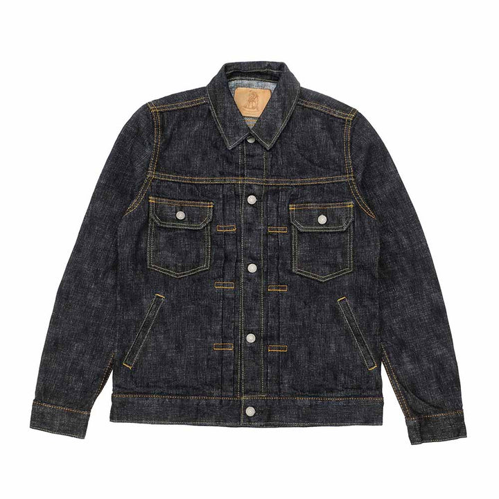 Pure Blue Japan - Double Slub Denim Type2 Jacket - 6111