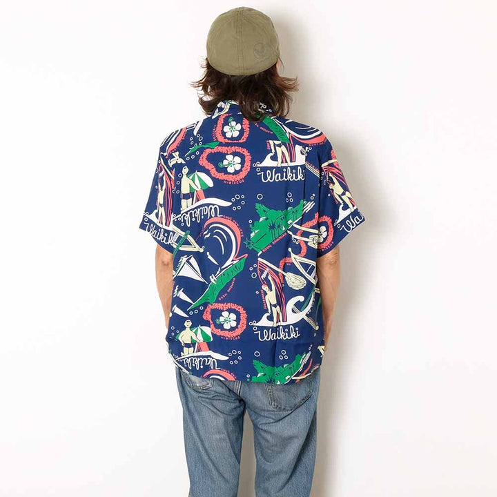 SUN SURF - KEONI OF HAWAII - WAIKIKI SAND - by JOHN MEIGS - SS39741