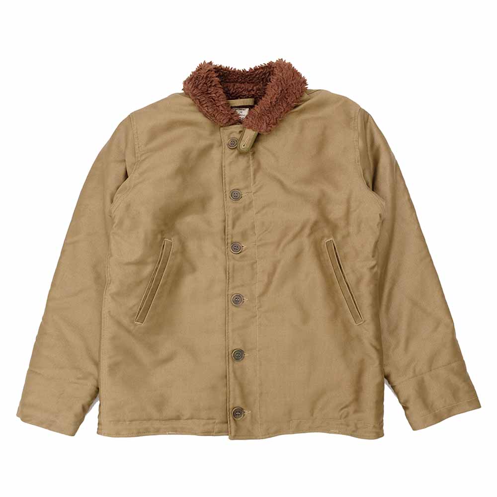 WAREHOUSE - NAF1168 N-1 WINTER JACKET - KHAKI - 2181PL-24