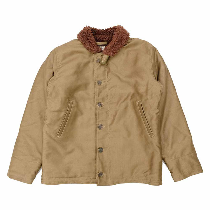 WAREHOUSE - NAF1168 N-1 WINTER JACKET - KHAKI - 2181PL-24
