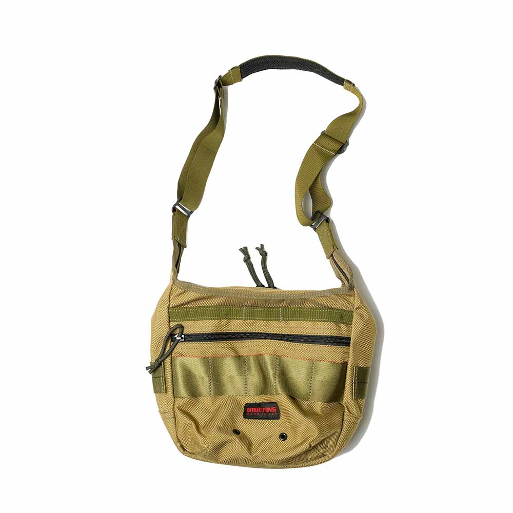 BRIEFING DAY TRIPPER/S MADE IN USA カーキ BRIEFING DAY TRIPPER/S BRIEFING DAY TRIPPER/S MADE IN USA カーキ