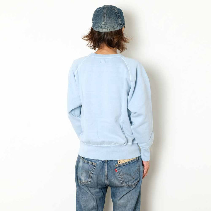 DUBBLE WORKS - RAGLAN CREW SWEAT - BEER - 83003BEE-25