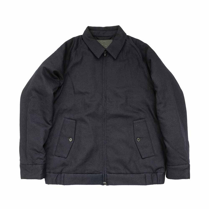 MOMOTARO JEANS - INDIGO SASHIKO WEFT WOOL JACQUARD JACKET1 - MXOT1314