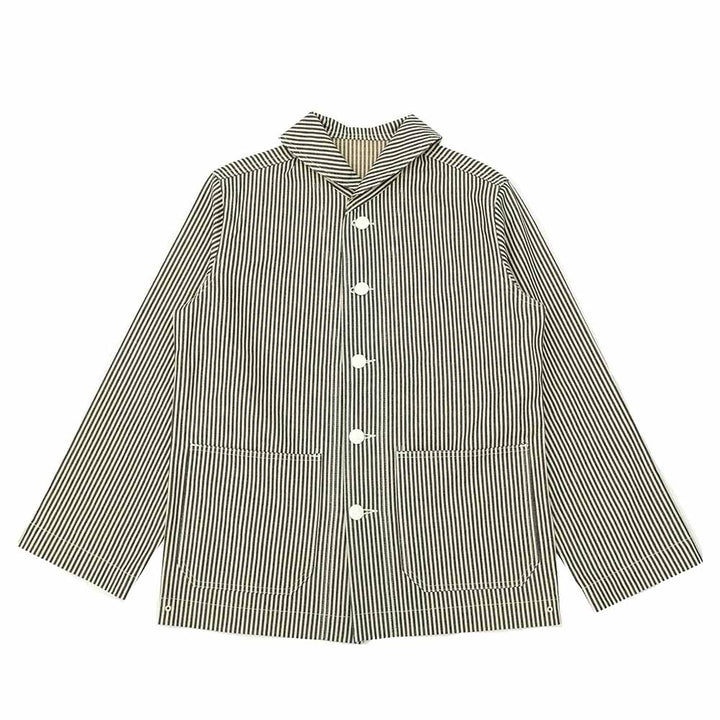 WAREHOUSE - U.S.NAVY SHAWL COLLAR COVERALL - HICKORY - WH-2220