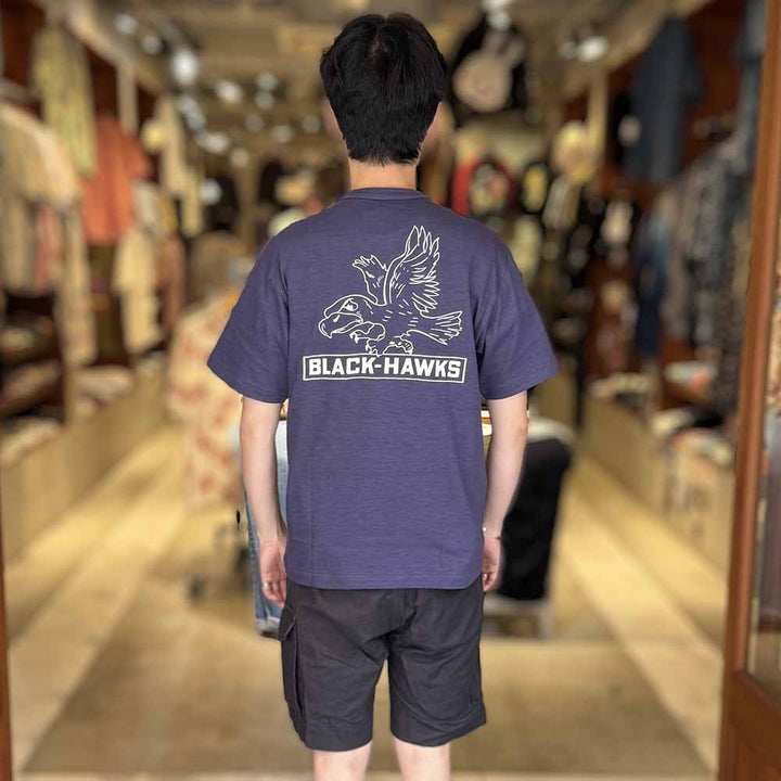 WAREHOUSE - Lot 4601 - S/S T-SHIRT - PLAINVILLE - 4601PLA-25