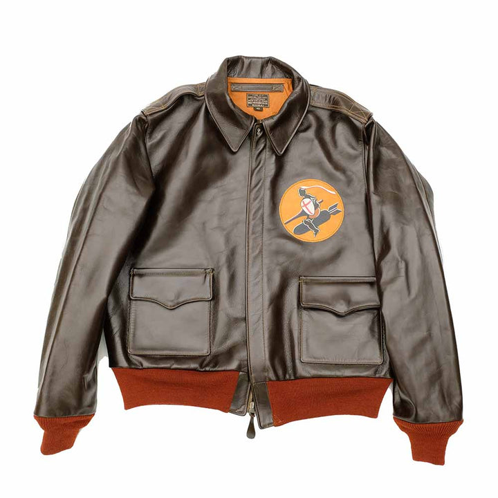 BUZZ RICKSON'S -Type A-2 BACK HAND PAINT - ON THE MAKE - BR80654