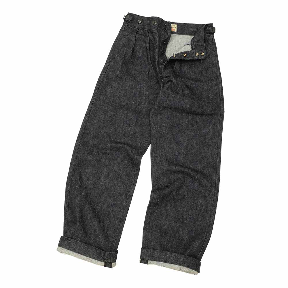 SUGAR CANE - Mister Freedom - NAVAL CLOTHING TAILORS - DIGGERS TROUSERS - 13.5oz.BLUE DENIM - SC42602