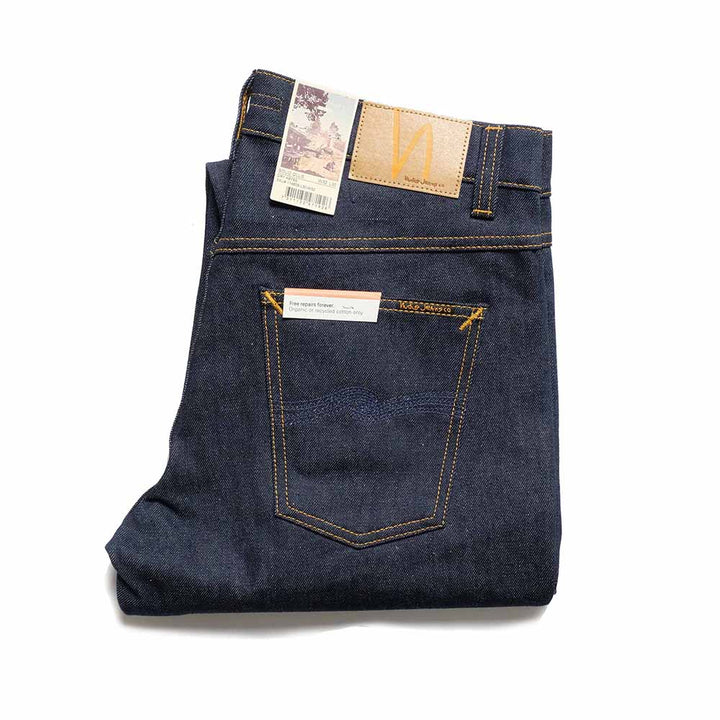 Nudie Jeans - Solid Ollie Dry Abyss - 114809