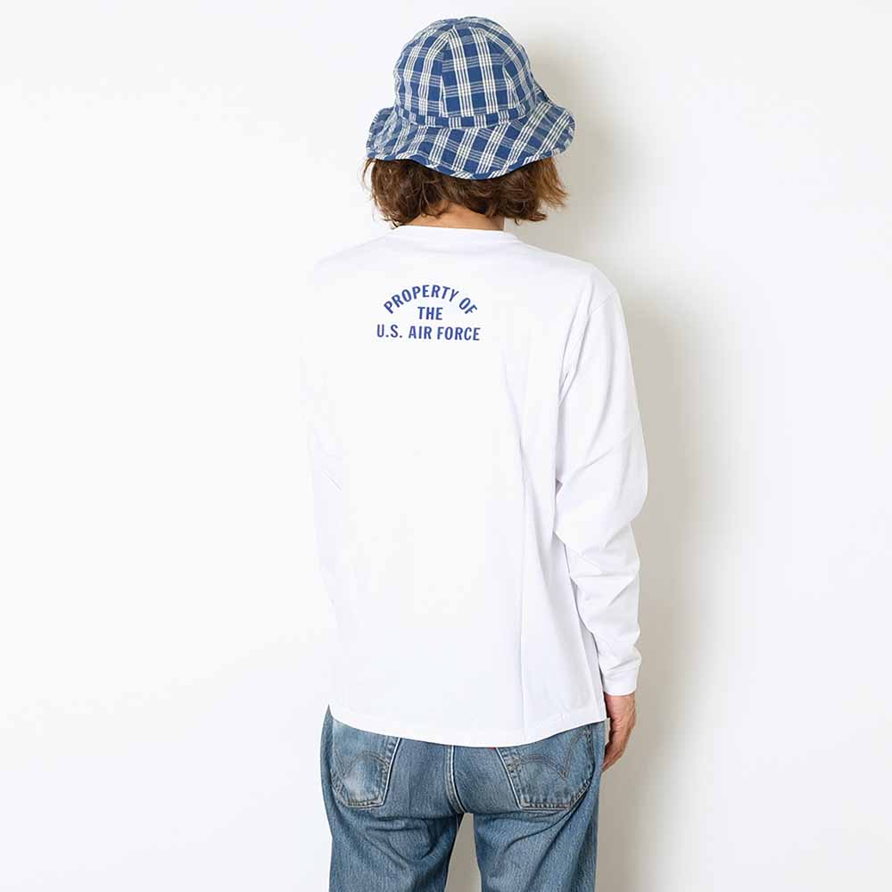 BUZZ RICKSON'S - L/S T-SHIRT - U.S. AIR FORCE - BR69626