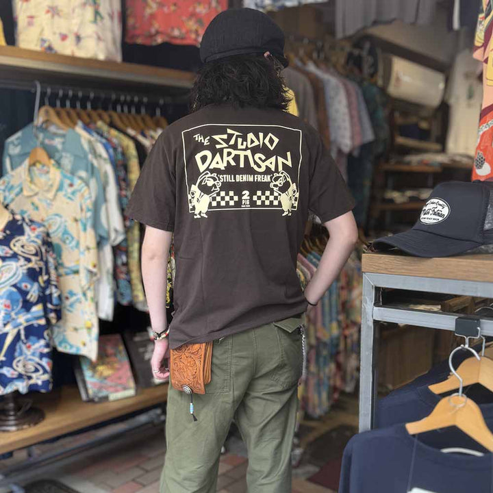 STUDIO D’ARTISAN - USA COTTON T-SHIRT - Hommage - 8234A