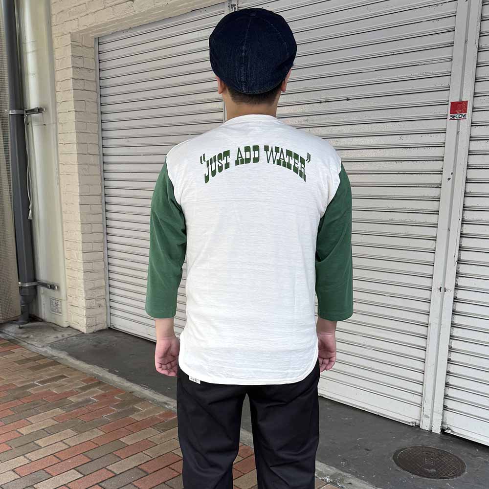 WAREHOUSE - Lot.4800 - 3/4 SLEEVE BASEBALL T-SHIRT - SWIN TEAM - 4800SWI-25