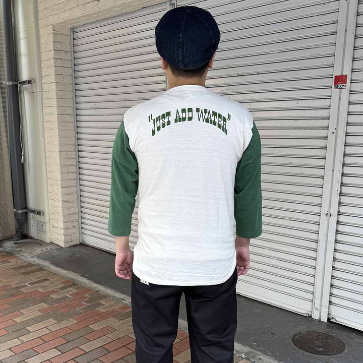 WAREHOUSE - Lot.4800 - 3/4 SLEEVE BASEBALL T-SHIRT - SWIN TEAM - 4800SWI-25