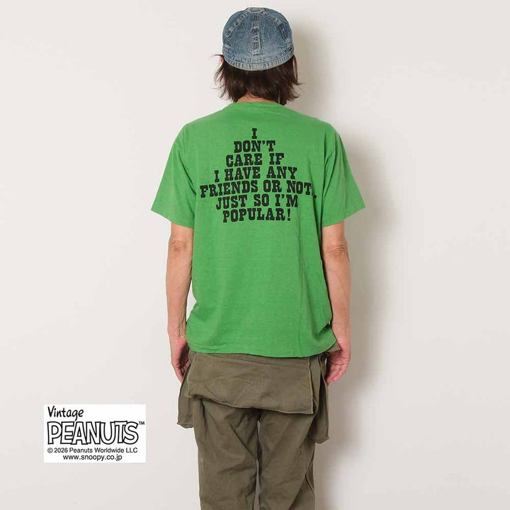 WAREHOUSE - S/S T-SHIRT - I DON'T CARE - LUCY - YP126S-3