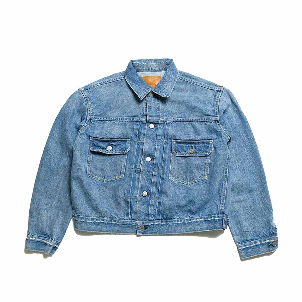 REMI RELIEF - 13oz 1954XX DENIM 2nd JACKET - USED BLUE - RN30389038