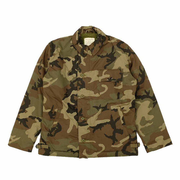 BUZZ RICKSON'S - Type DECK A-2 - BUZZ RICKSON MFG. CO., INC - CAMOUFLAGE VERSION - BR15763