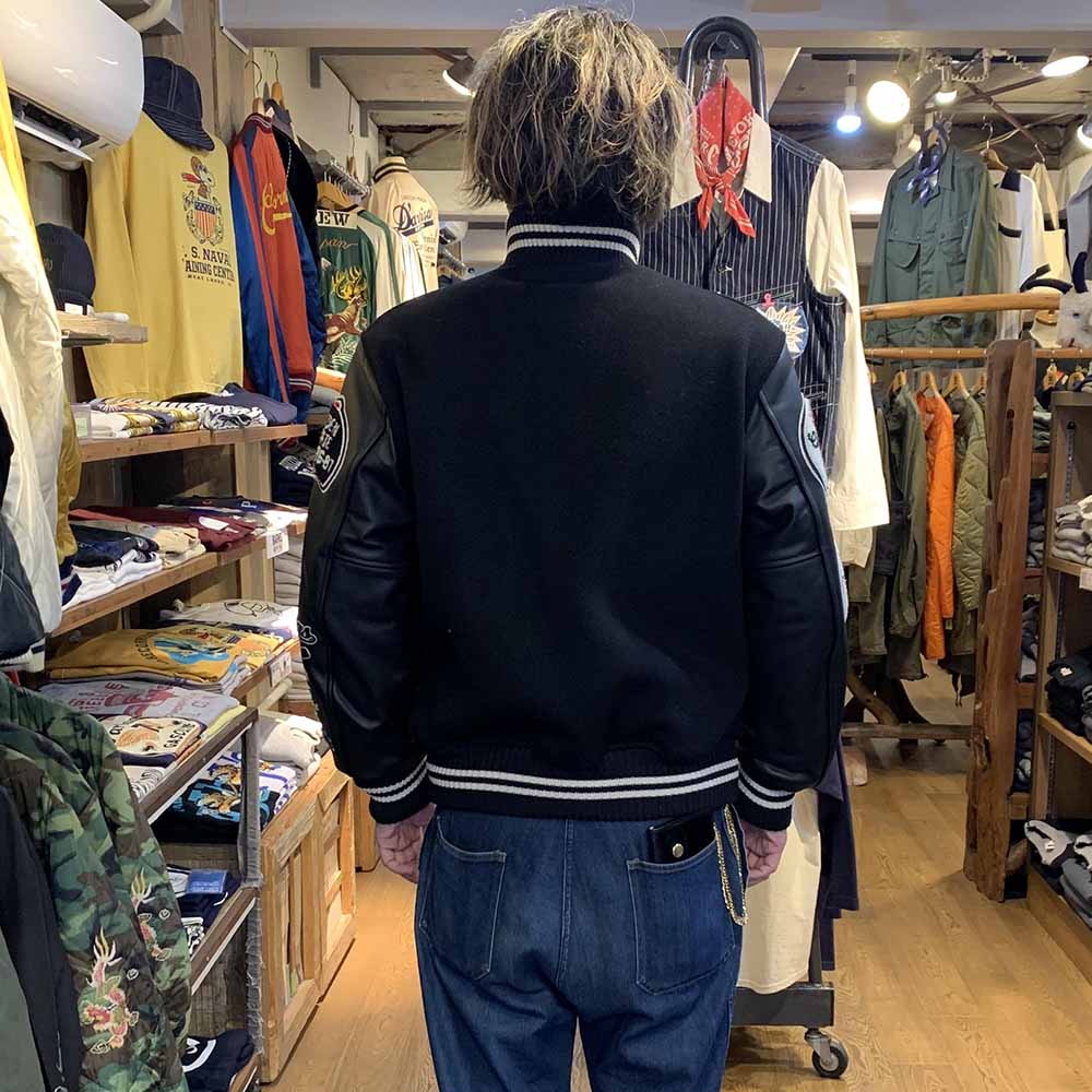 WHITESVILLE - 30oz. WOOL MELTON AWARD JACKET - BULLDOGS - WV15385