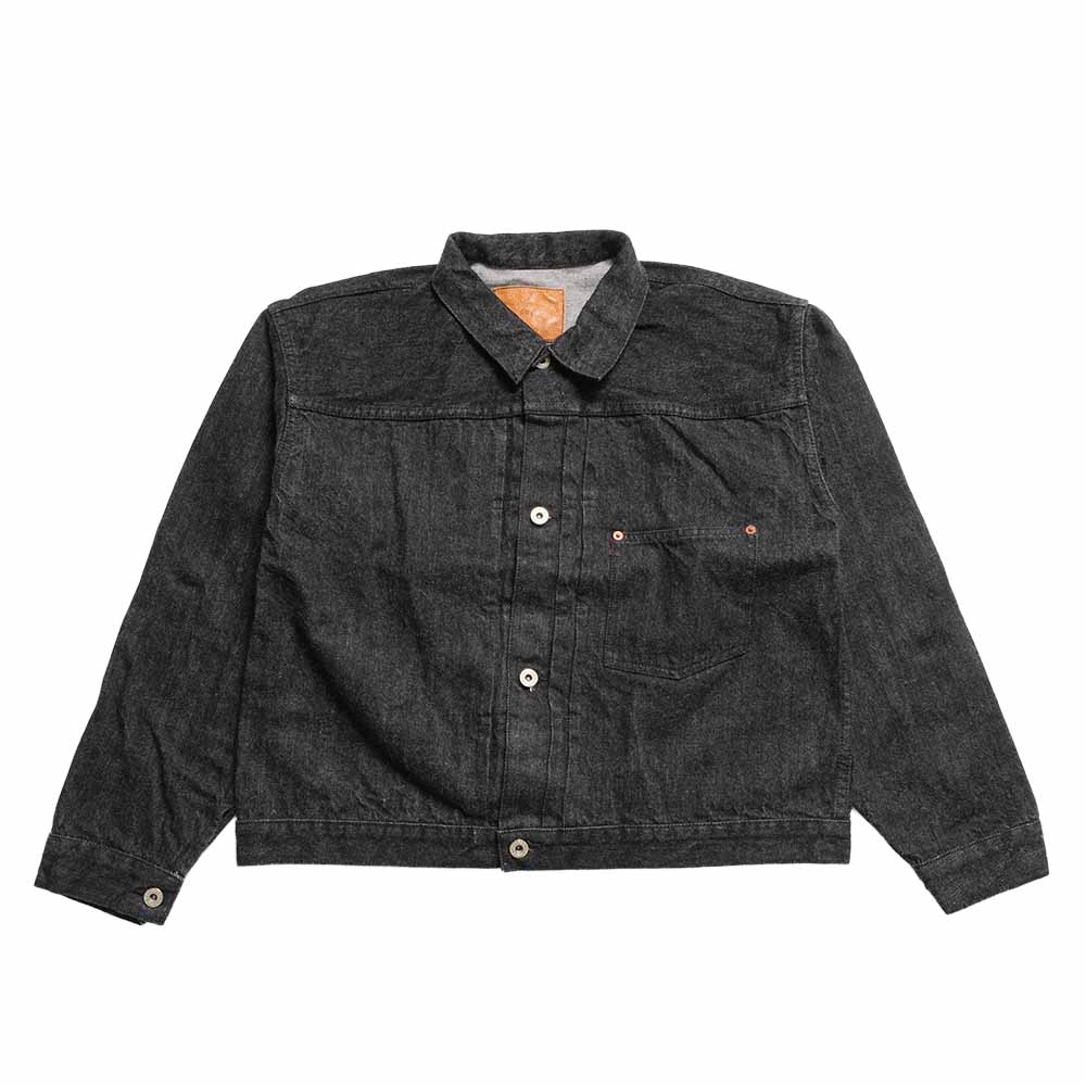 REMI RELIEF - 12oz DENIM WW2 MODEL JKT BLACK - RN31393069