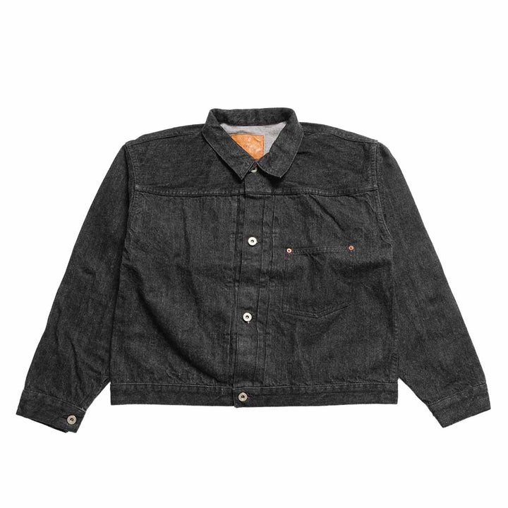 REMI RELIEF - 12oz DENIM WW2 MODEL JKT BLACK - RN31393069