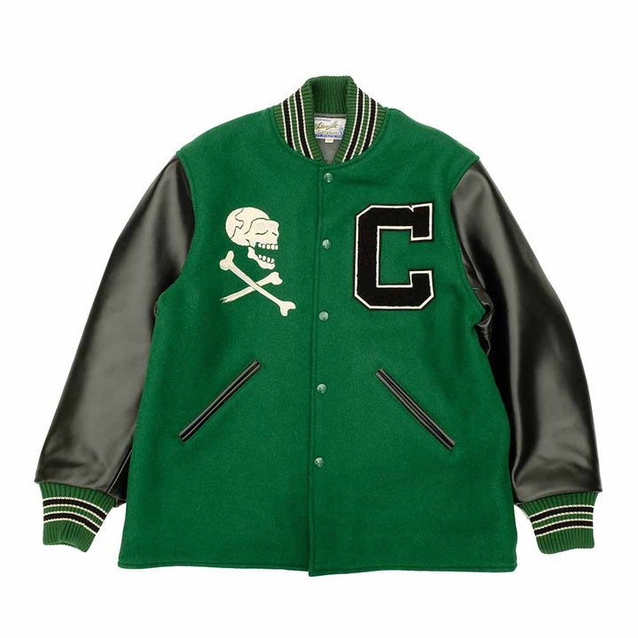 WHITESVILLE - 30oz. WOOL MELTON HALF LENGTH AWARD JACKET - CHEVY LOVER - WV15787-145