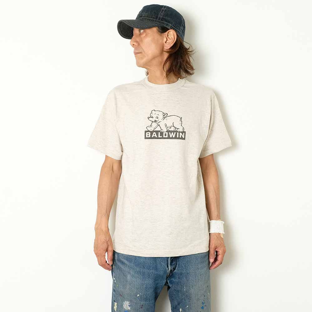 WAREHOUSE - Lot 4601 - S/S T-SHIRT - BALDWIN - 4601BAL-25