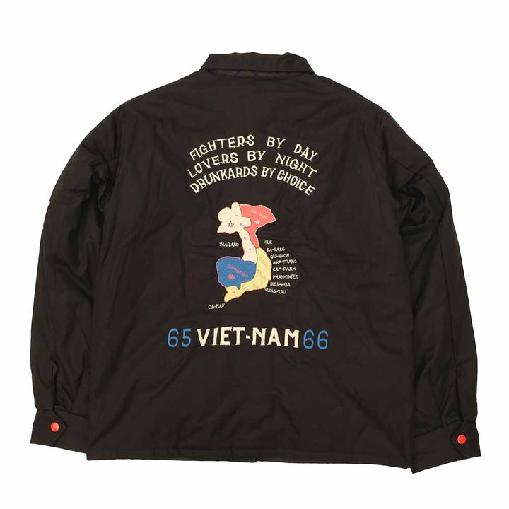 TAILOR TOYO - Mid 1960s Style Reversible Vietnam Jacket - VIET-NAM MAP × LANDSCAPE - TT15800