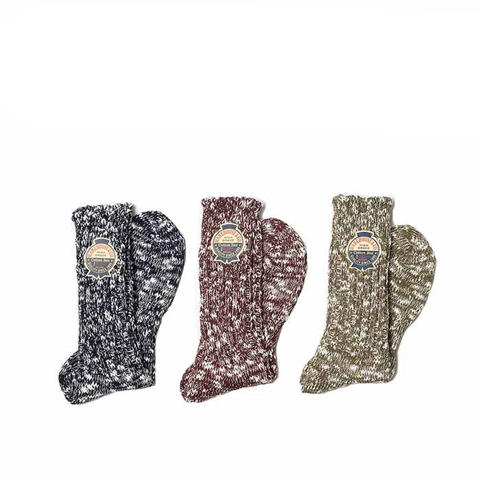 WAREHOUSE - Lot 5235 SLUB RIB ZOKKI SOCKS - 5235WH