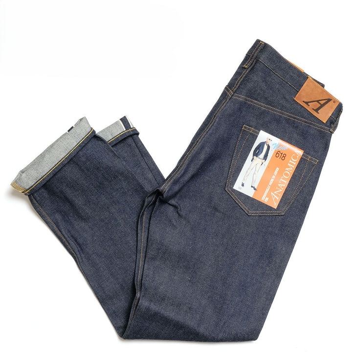 ANATOMICA - 618 TAPERED - INDIGO NON WASH - 530-601-22
